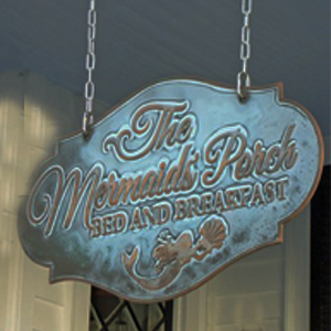 The Mermaids' Porch Sign