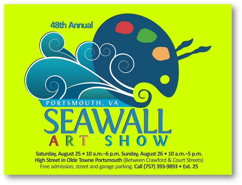 48th Annual Seawall Art Show Olde Towne Portsmouth, VA