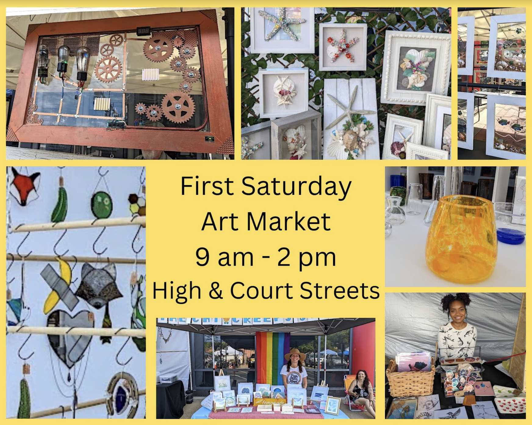 First Saturday Arts Market – 11a-6p