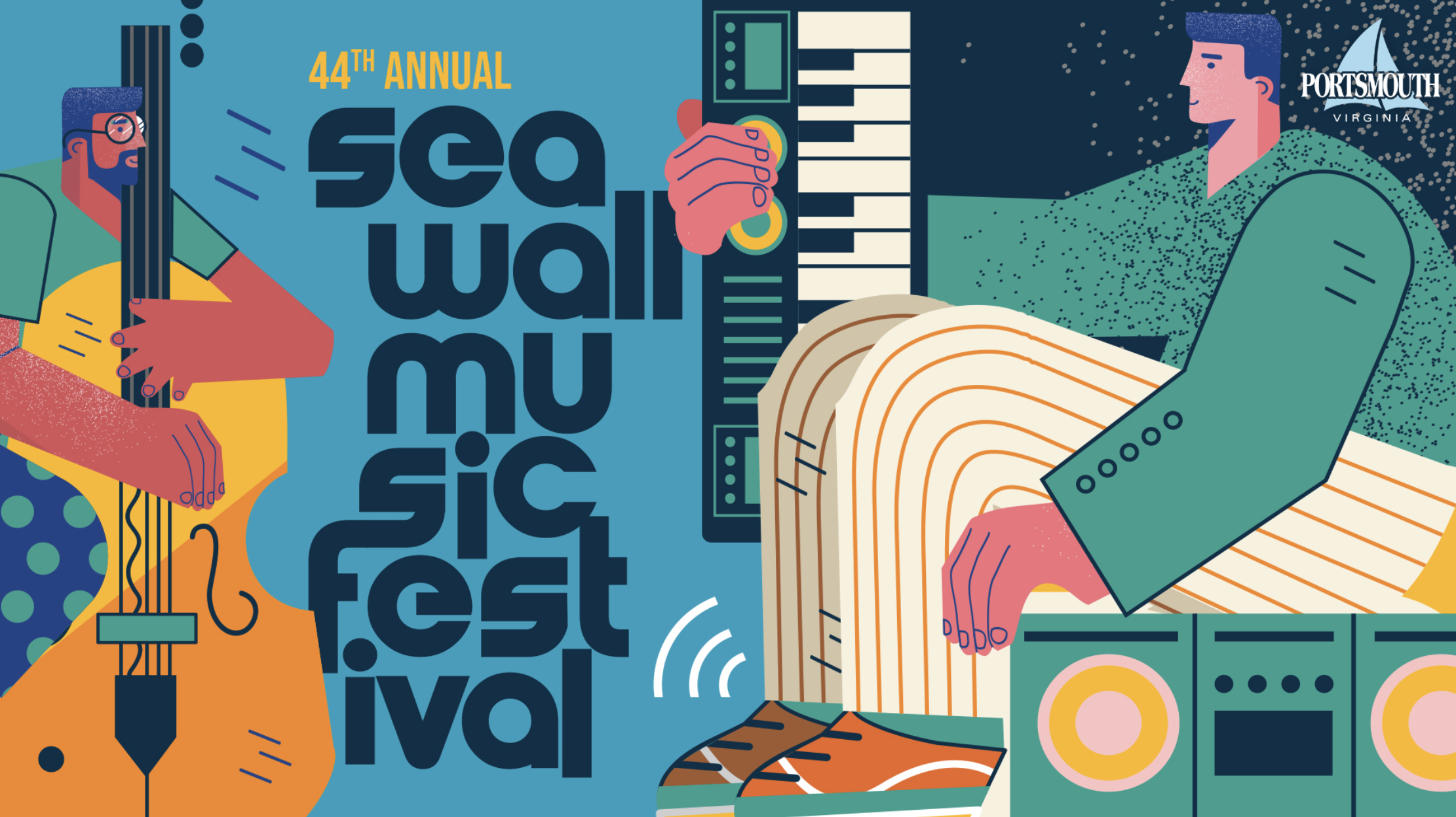 44th Annual Seawall Music Festival Olde Towne Portsmouth, VA