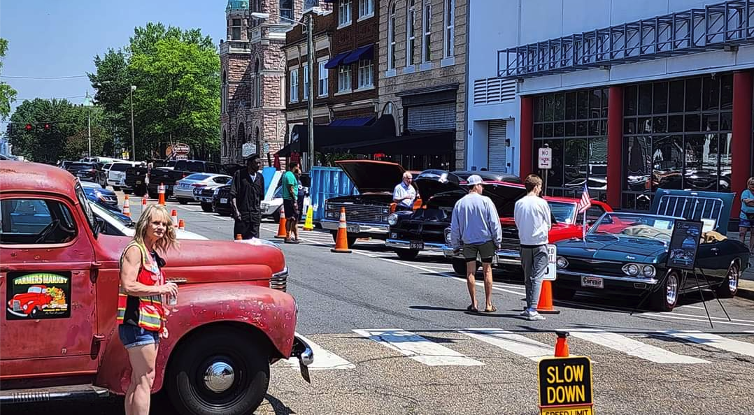 Classic Cars & Coffee at the Portsmouth Olde Towne Farmers Market