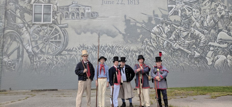 The Battle of Craney Island Mural