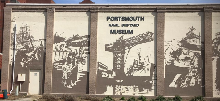 Naval Shipyard Museum Mural