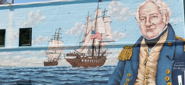Commodore Barron Mural